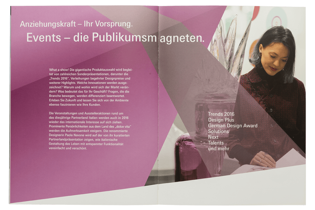 Fotografie einer Frau bei einer Veranstaltung in Köln, professionelle Eventfotografie.