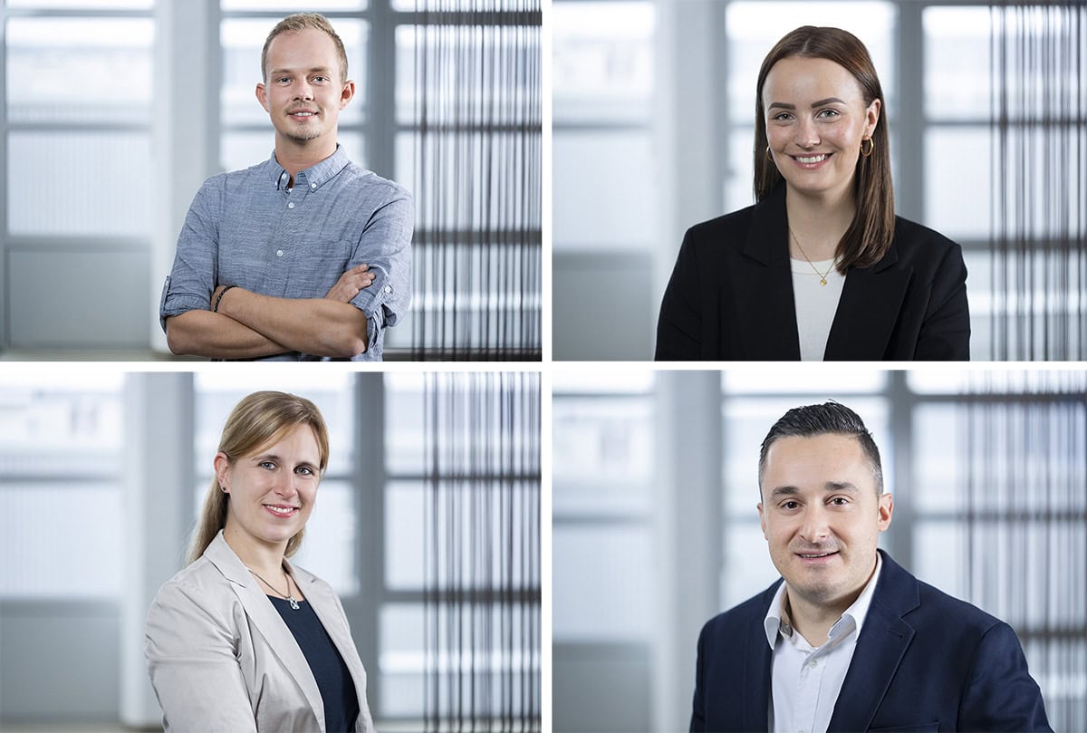 Professionelle Business-Portraits von Geschäftsleuten in Köln.